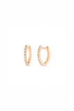 Be Mine Diamond Hoops