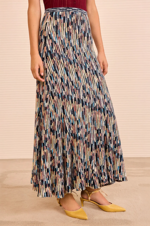 Marceline Multicolor Long Skirt