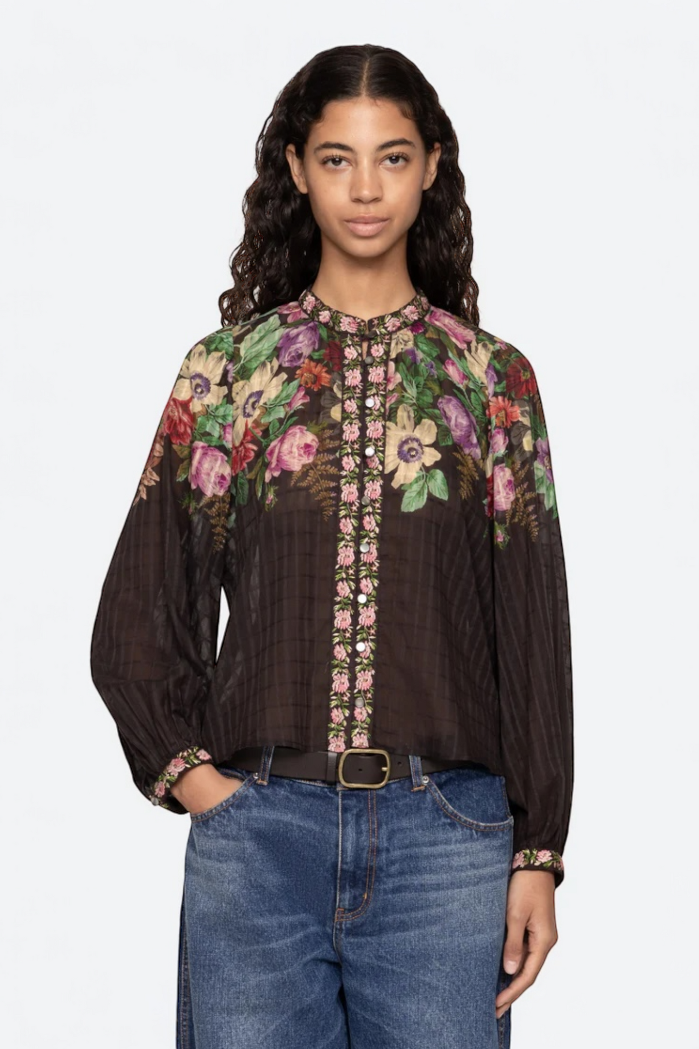 Viktoria Print Blouse