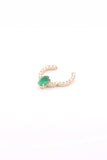 Diamond and Emerald Clip Charm