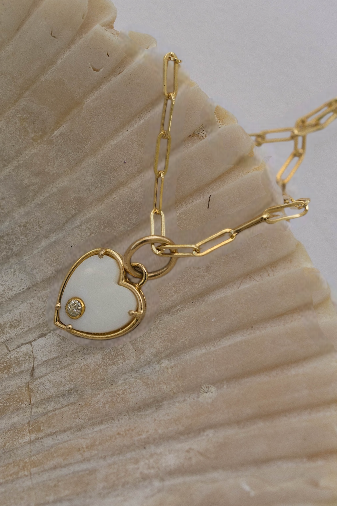 MOP Heart Charm