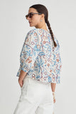 Nele Lantern Sleeve Top