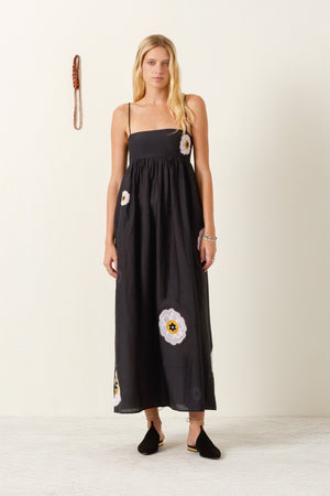 cecil maxi dress Lilia Pressed Daisy Dress – Beanie + Cecil