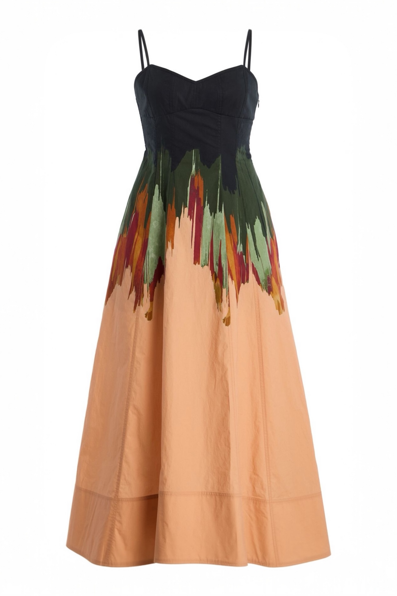 printed poplin midi dress Fiora Cotton – Beanie + Cecil chic with ballet flats Size:NWOT 5-6Y Zara new viral dress marrakech dress
