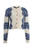 Carina Knit Jacquard Cardigan