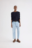 Cropped Mid Rise Jean