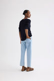 Cropped Mid Rise Jean