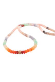 Mixed Opal Beads with Diamond Bead