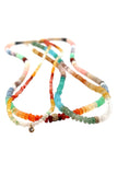 Mixed Opal Beads with Diamond Bead