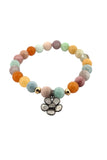 Diamond Slice Flower Bracelet