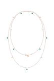 Green Agate Sautoir