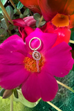 Diamond Key Charm
