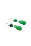Turquoise & Chrysoprase Earrings