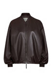 Bubble Hem Bomber Jacket
