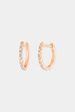 Be Mine Diamond Hoops