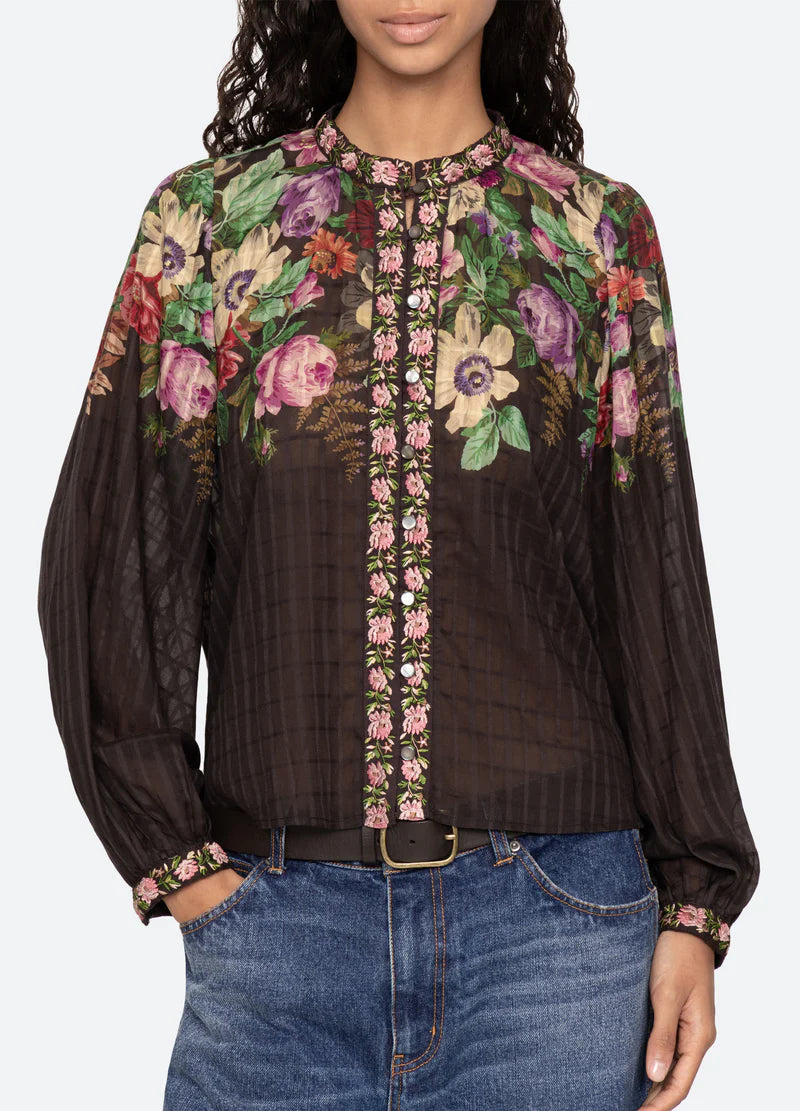 Viktoria Print Blouse