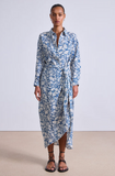 Alessandra Sarong Shirt Dress