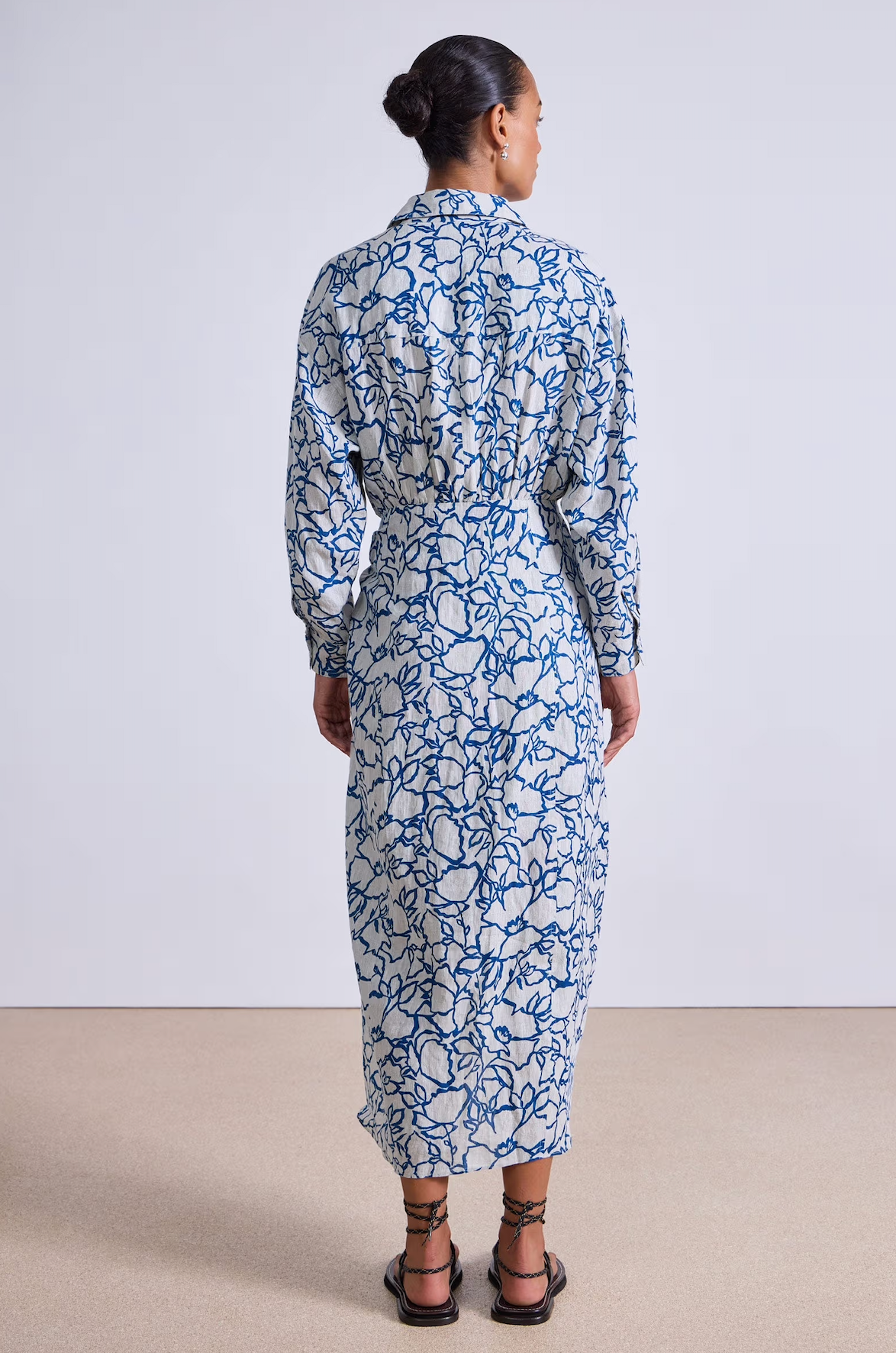 Alessandra Sarong Shirt Dress