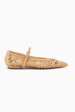 Gracie Hand Knotted Ballet Flat