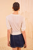 Gemma Short Sleeve Knit Top