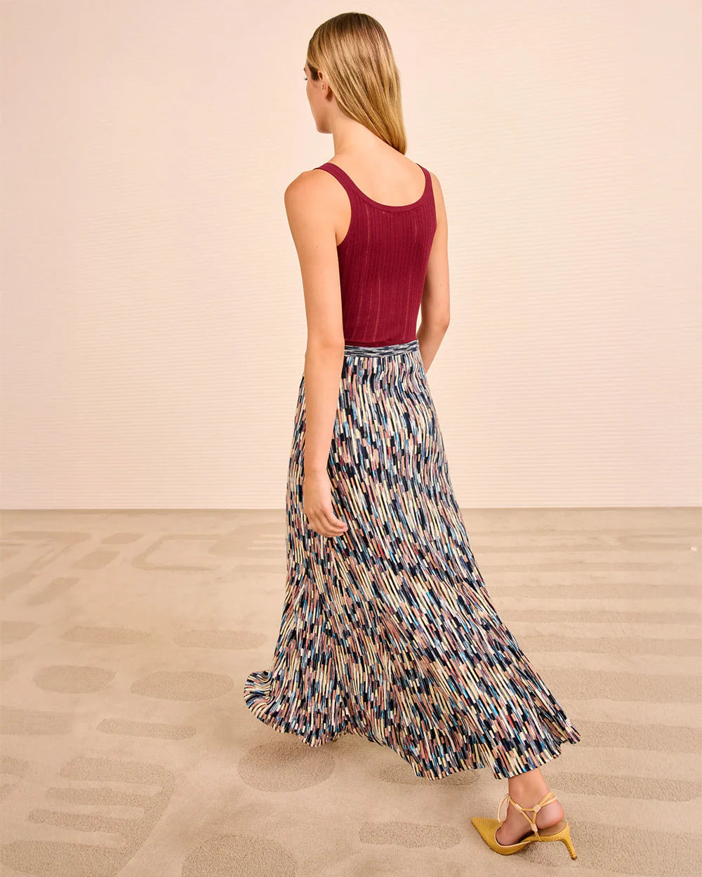 Marceline Multicolor Long Skirt