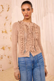 Maryel Knit Long Sleeve Cardigan