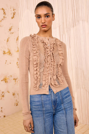 Maryel Knit Long Sleeve Cardigan