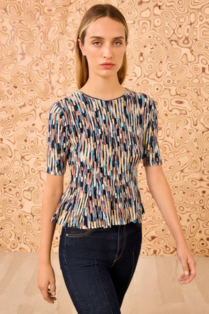Samira Multicolor SS Top