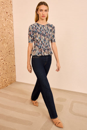 Samira Multicolor SS Top