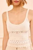 Esme Eyelet Knit Camisole