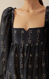 Christina Black Bloom Dress