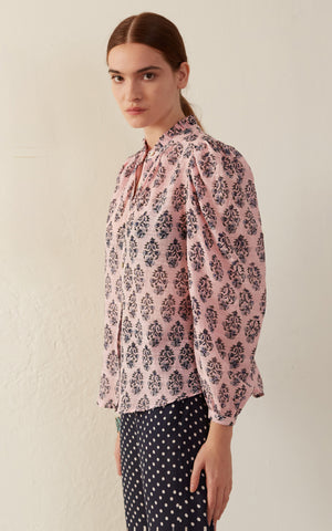 Annabel Pink Lily Shirt