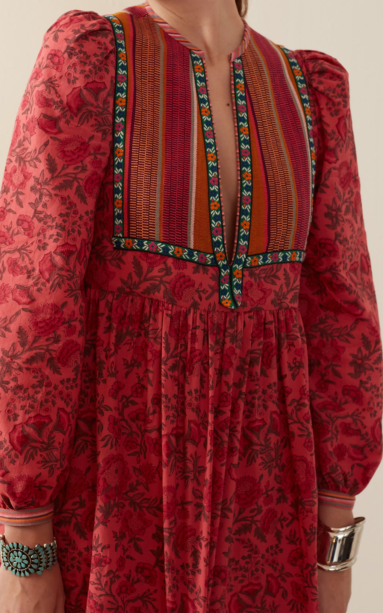 Winifred Raspberry Dress
