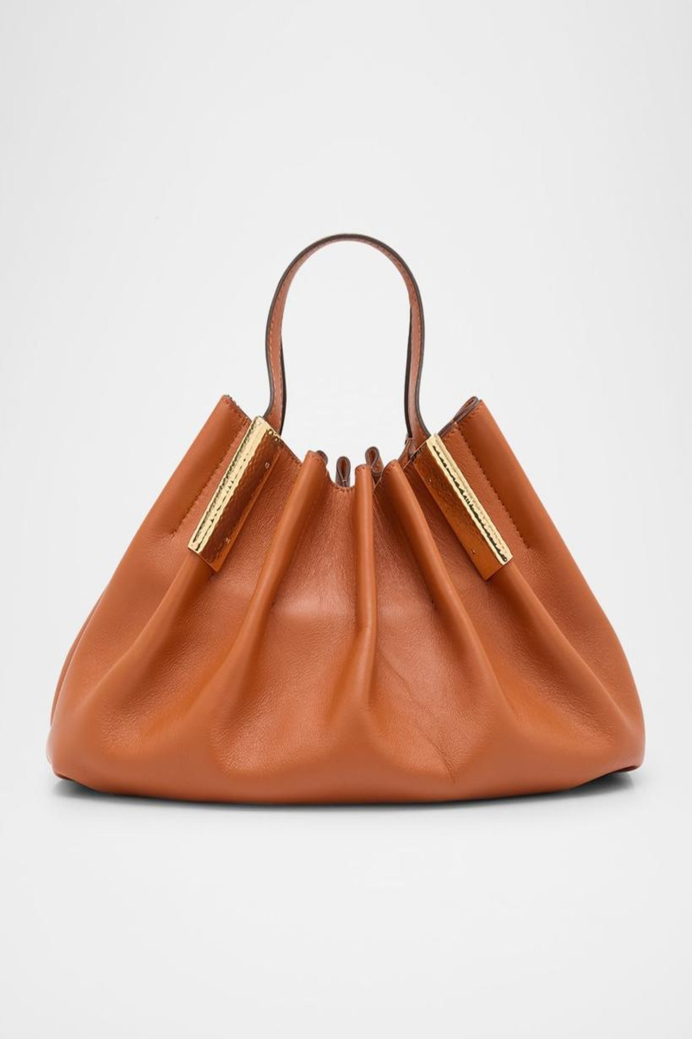 Isadora Mini Ruched East-West Tote