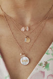 Mini Angele Pink Quartz Charm