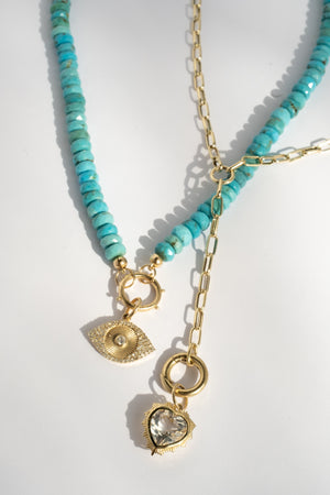 Turquoise Necklace w/ Clasp